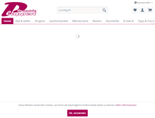 Tablet Screenshot of drogerie-plappert.de